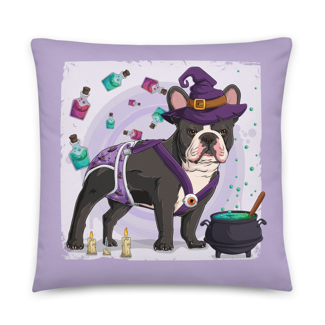 Halloween Potion &amp; Cauldron Pillow