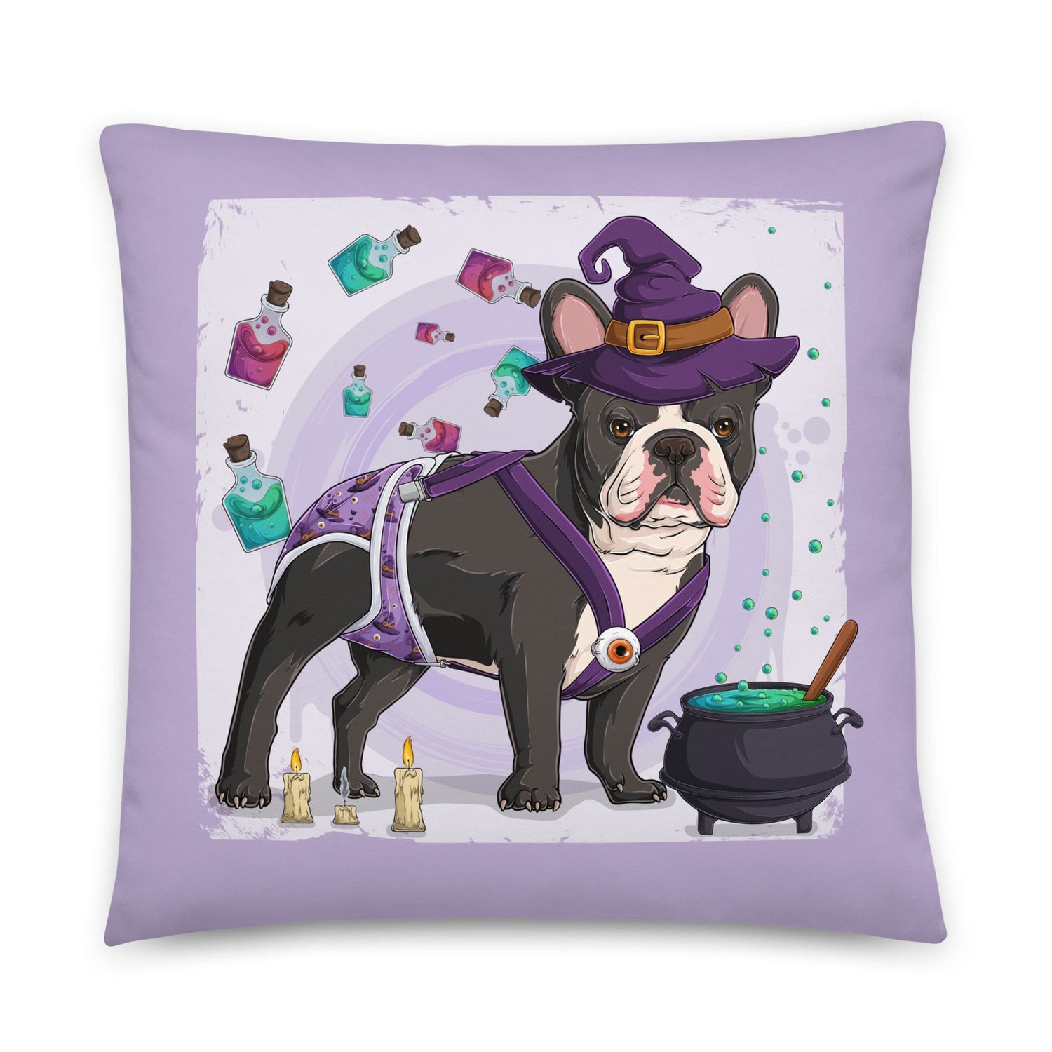 Halloween Potion &amp; Cauldron Pillow