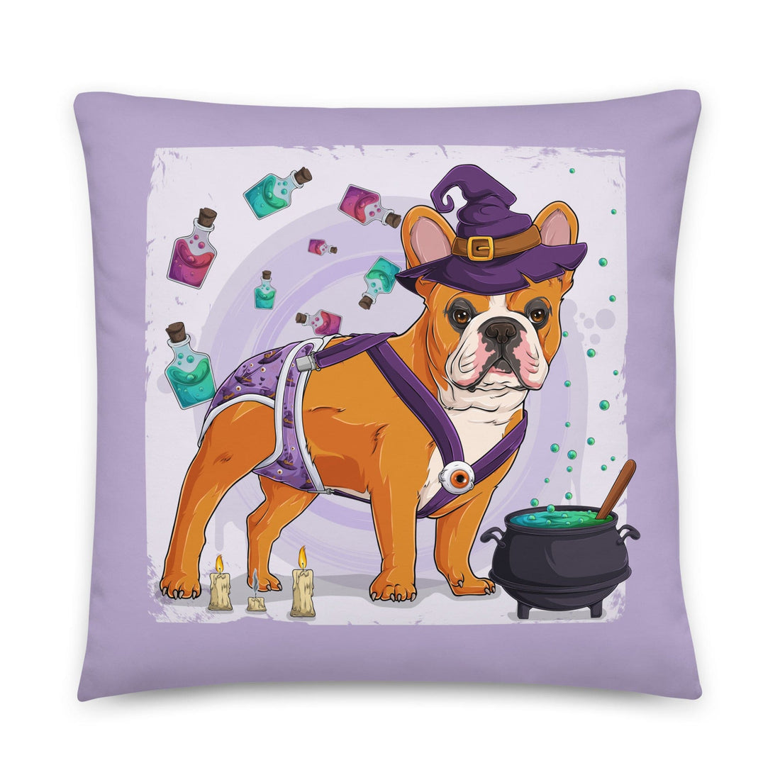 Halloween Potion &amp; Cauldron Pillow