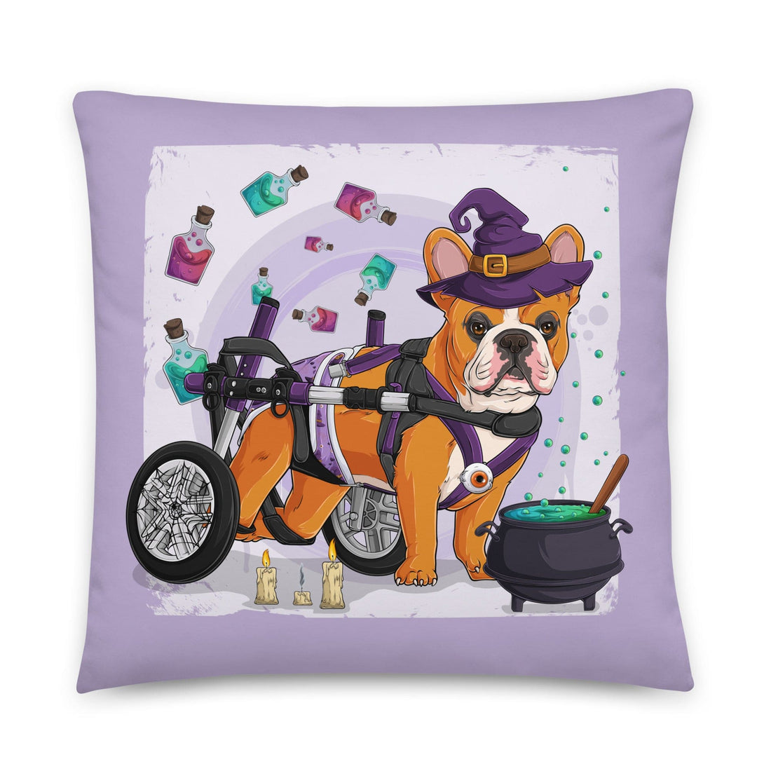 Halloween Potion &amp; Cauldron Pillow