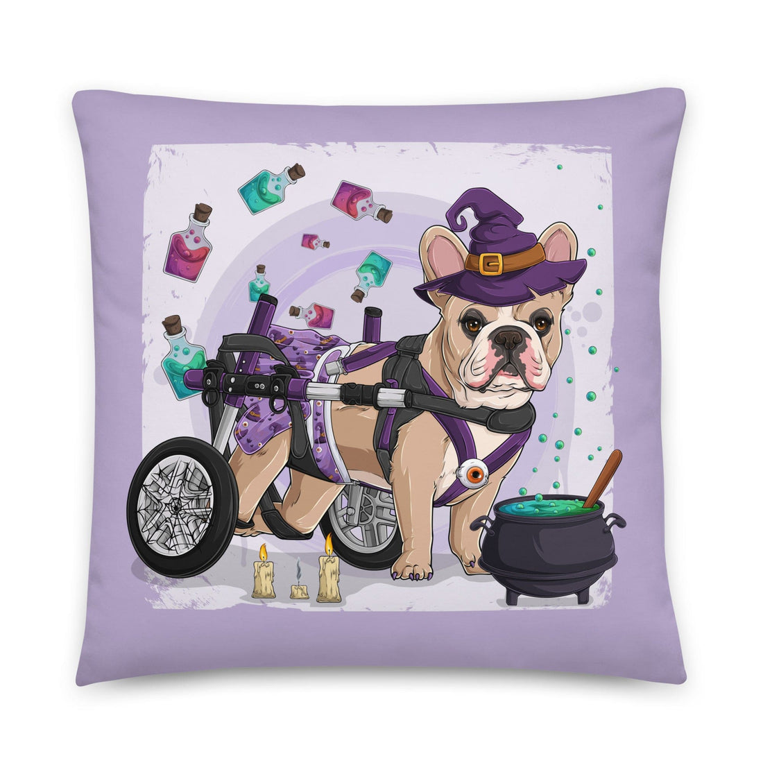 Halloween Potion &amp; Cauldron Pillow