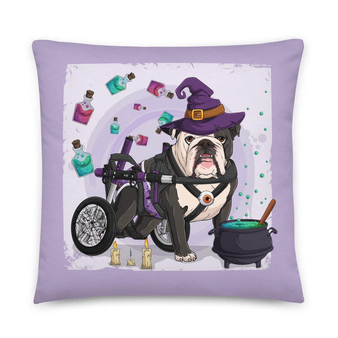 Halloween Potion &amp; Cauldron Pillow