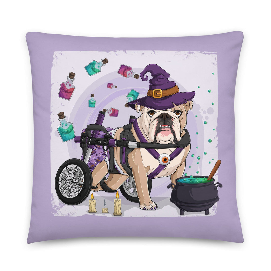Halloween Potion &amp; Cauldron Pillow