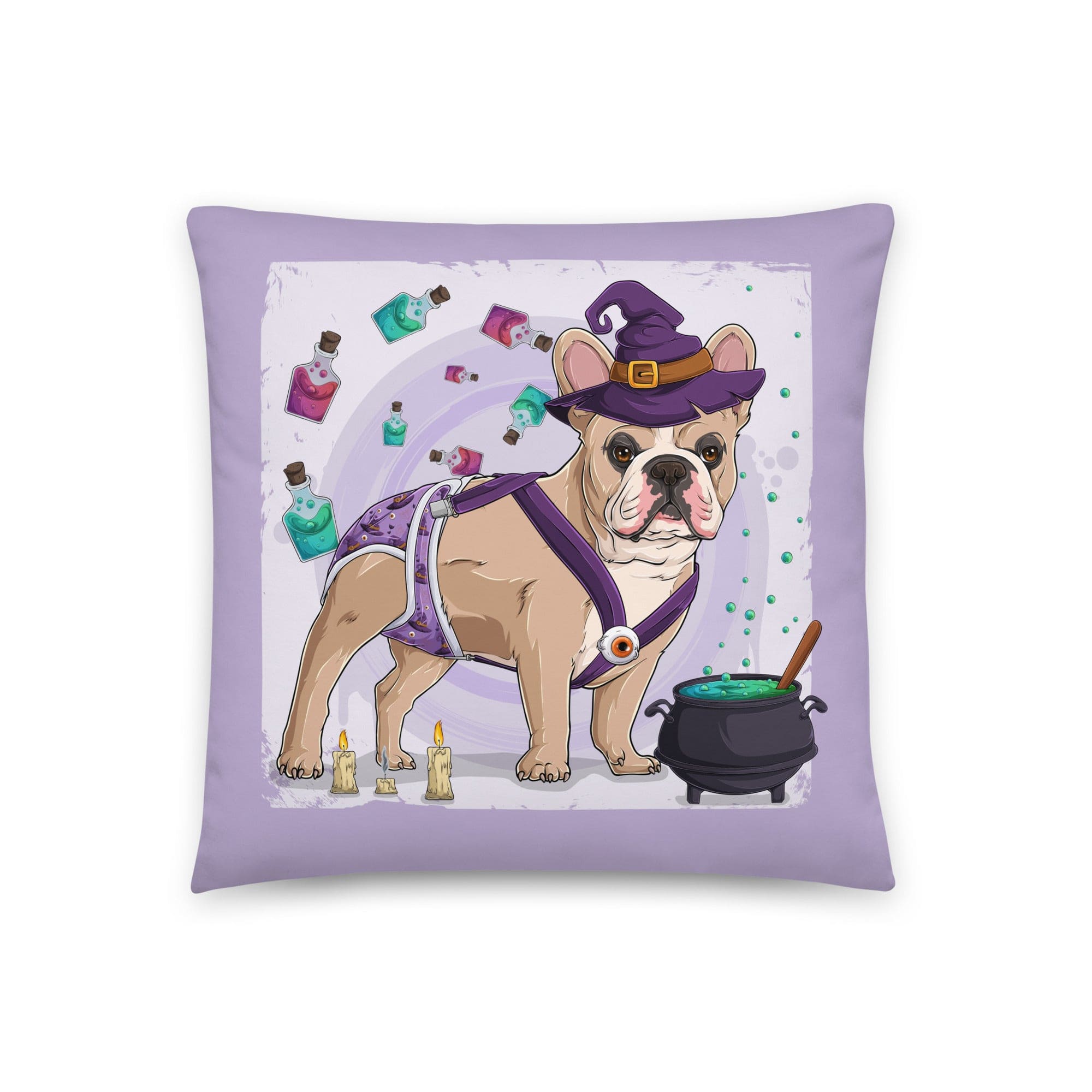 Halloween Potion &amp; Cauldron Pillow