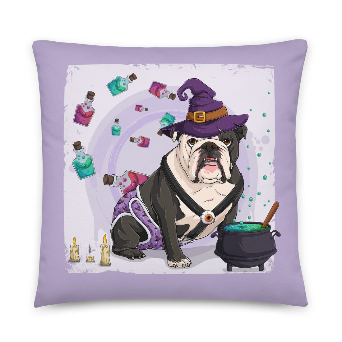 Halloween Potion &amp; Cauldron Pillow