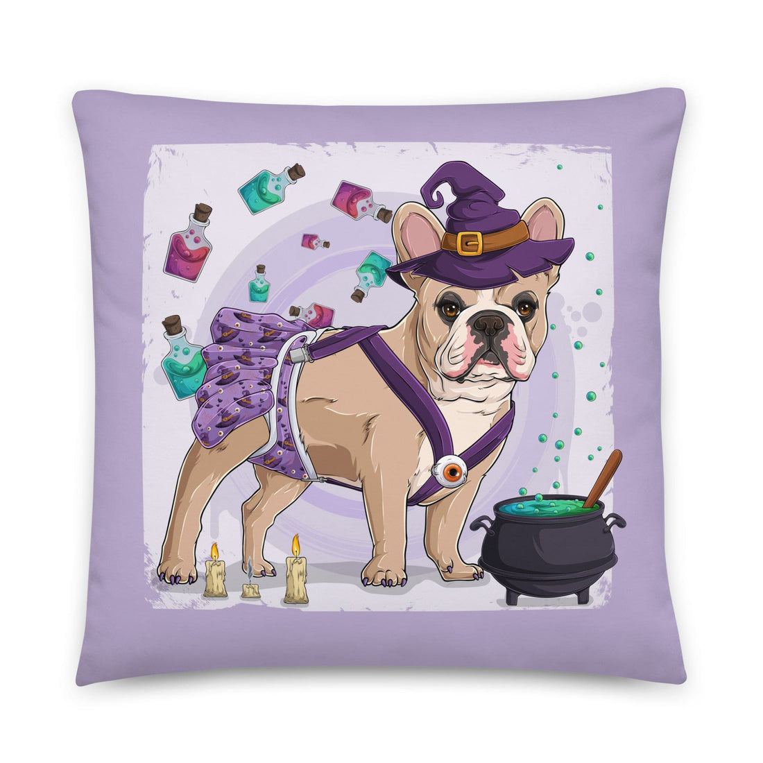 Halloween Potion &amp; Cauldron Pillow