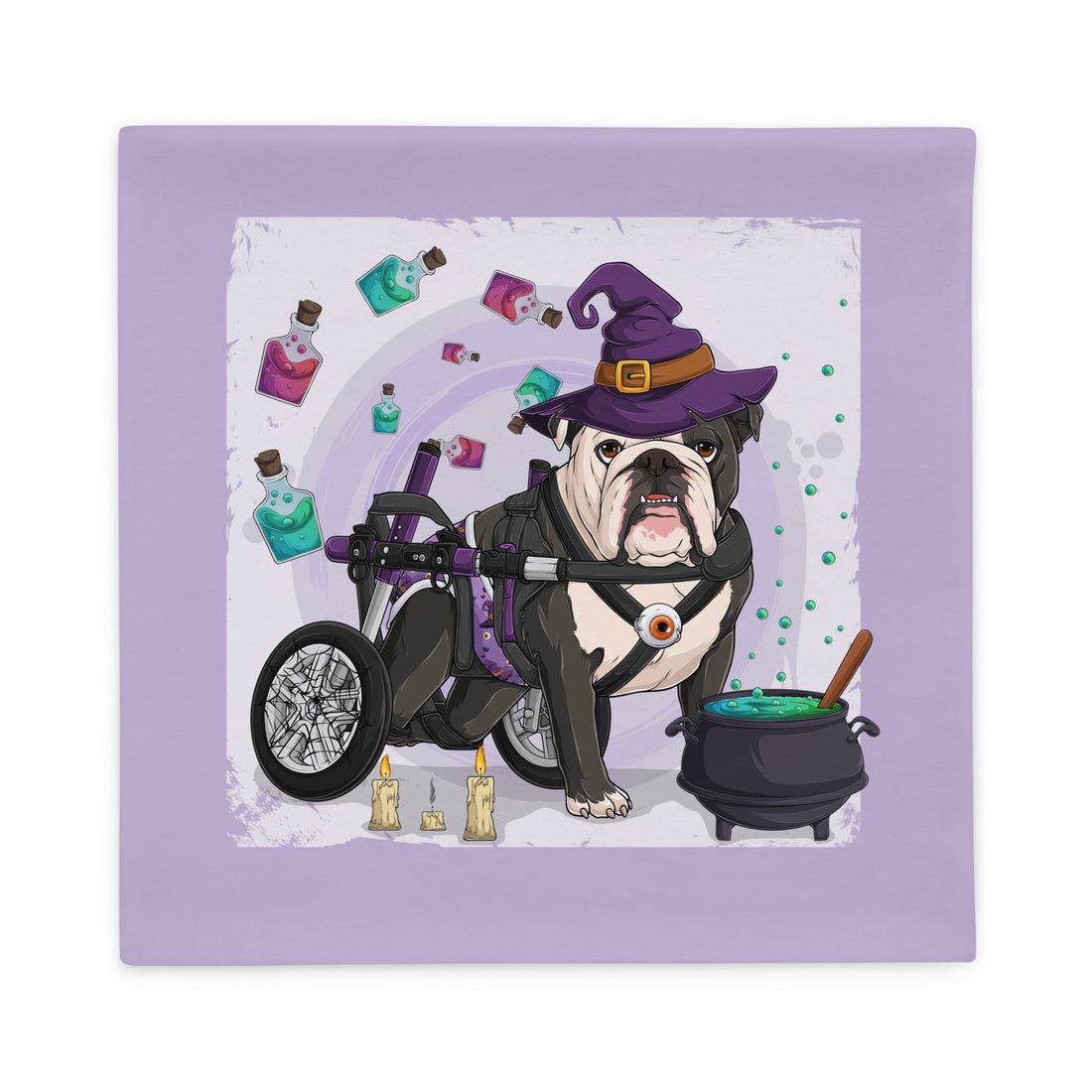 Halloween Potion &amp; Cauldron Pillow Case