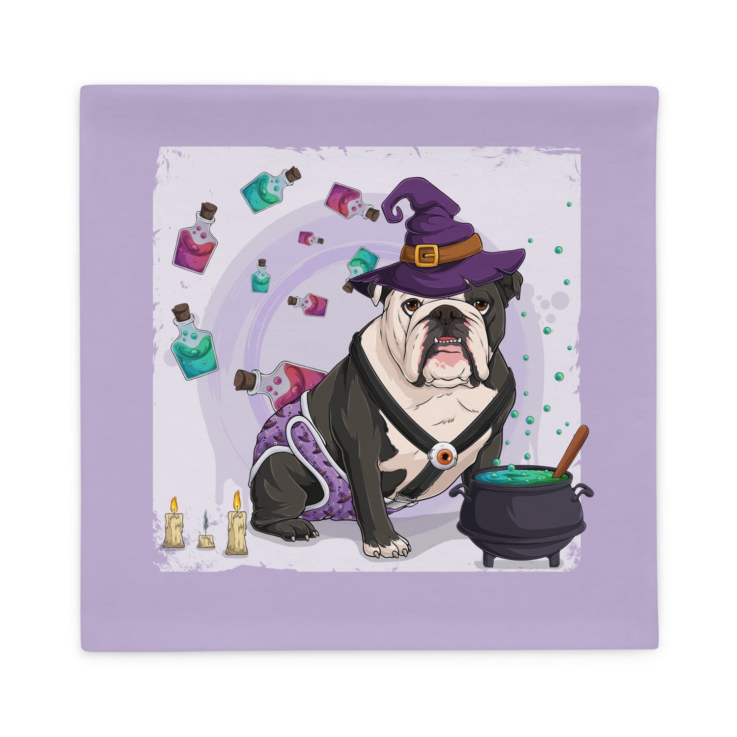 Halloween Potion &amp; Cauldron Pillow Case