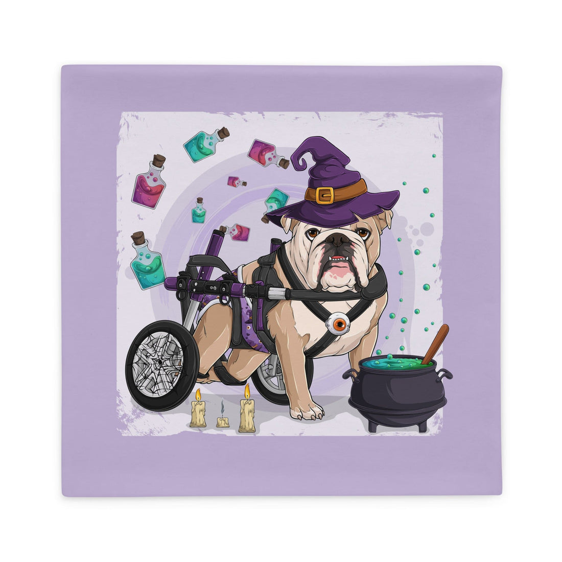 Halloween Potion &amp; Cauldron Pillow Case