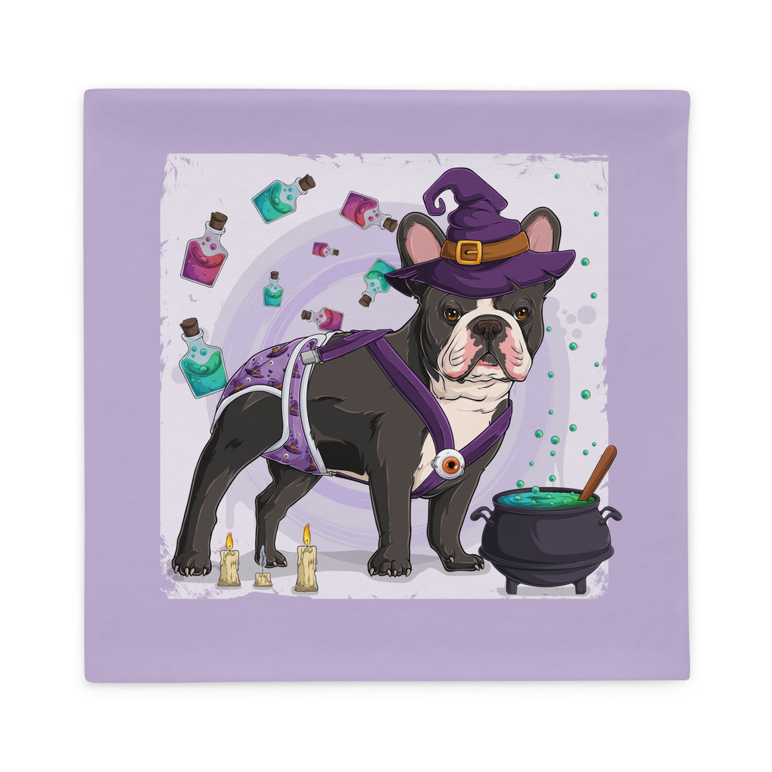 Halloween Potion &amp; Cauldron Pillow Case