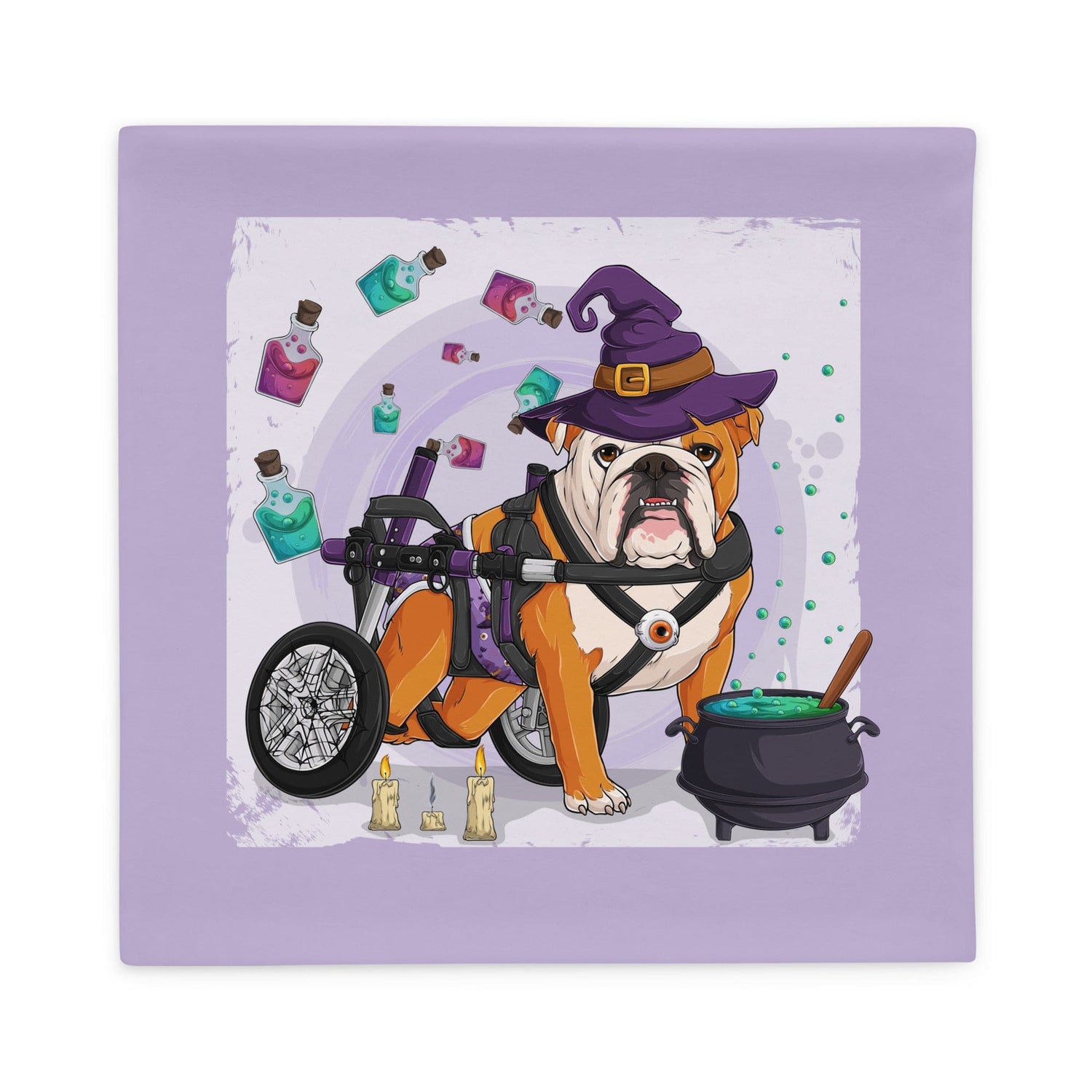 Halloween Potion &amp; Cauldron Pillow Case