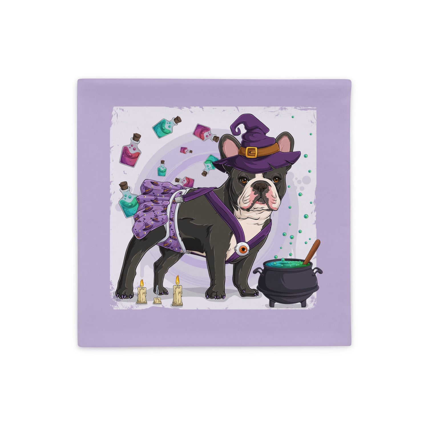 Halloween Potion &amp; Cauldron Pillow Case