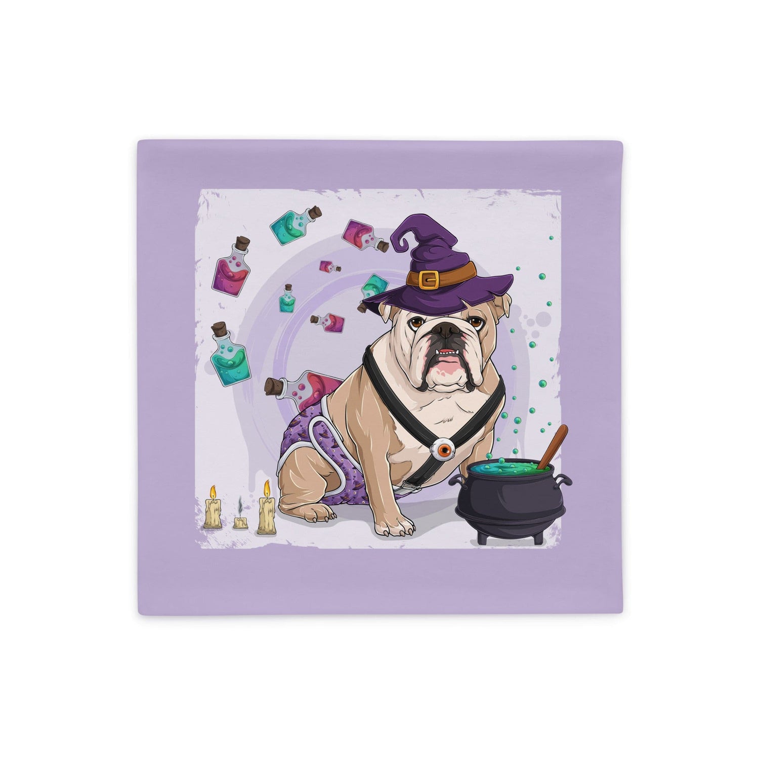 Halloween Potion &amp; Cauldron Pillow Case