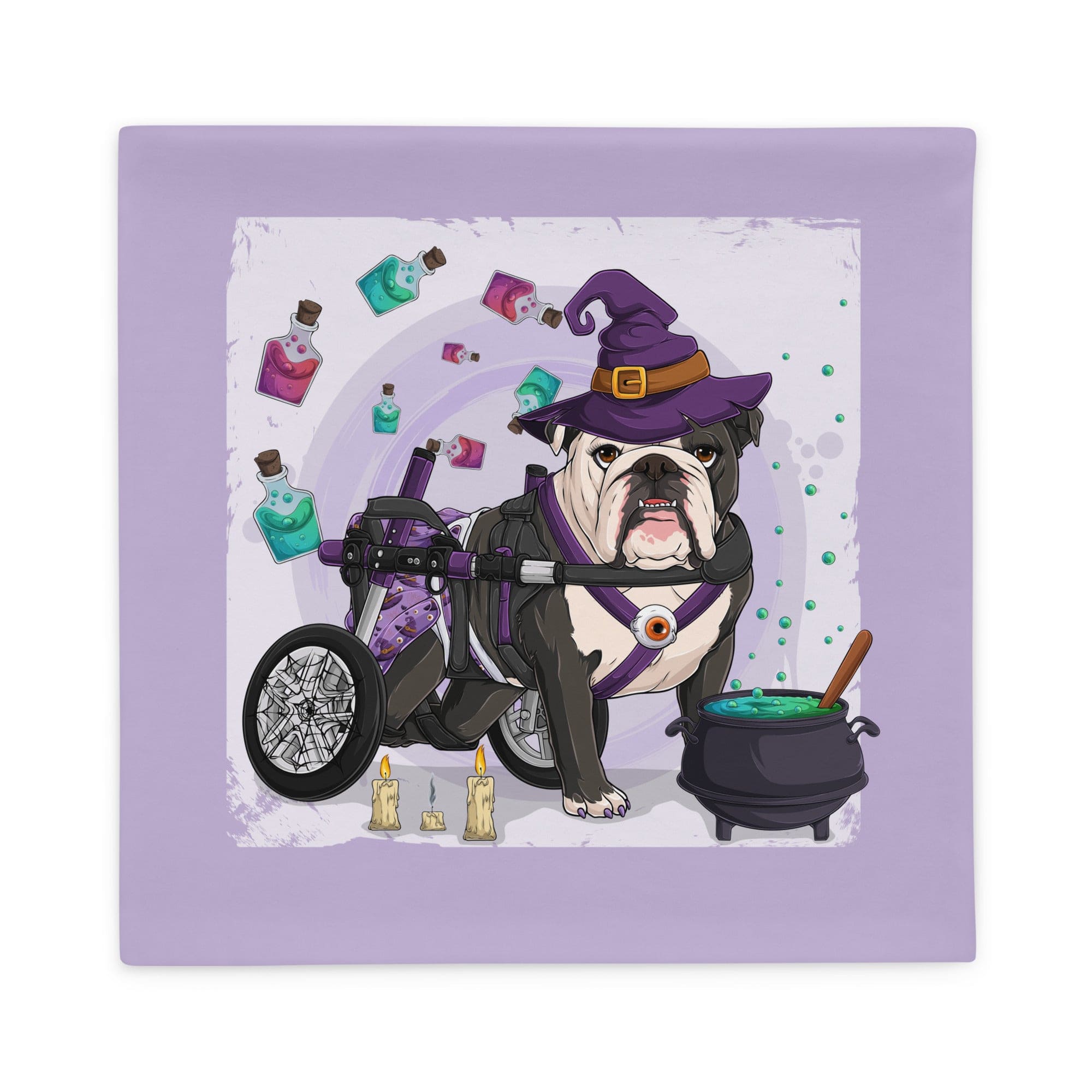 Halloween Potion &amp; Cauldron Pillow Case