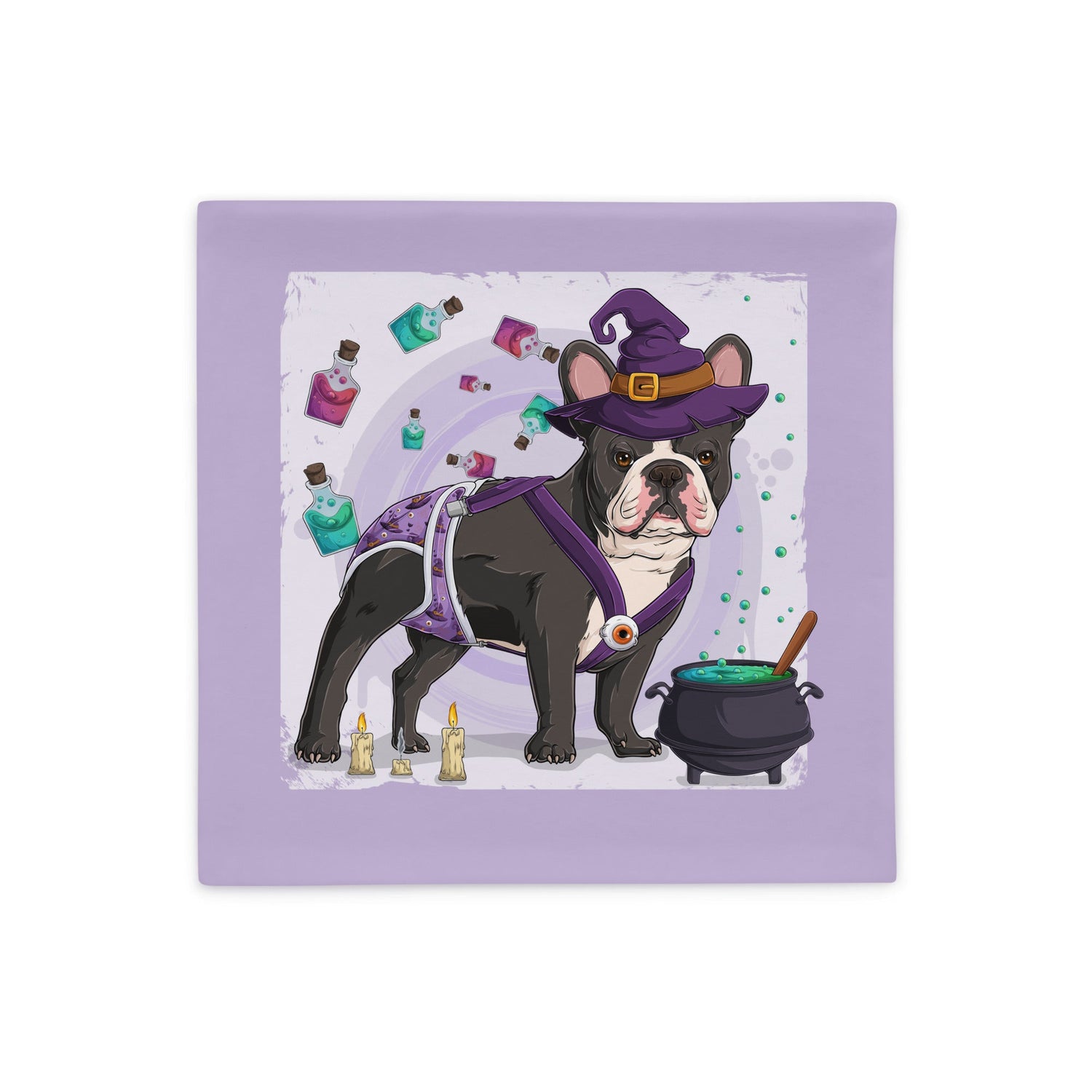 Halloween Potion &amp; Cauldron Pillow Case