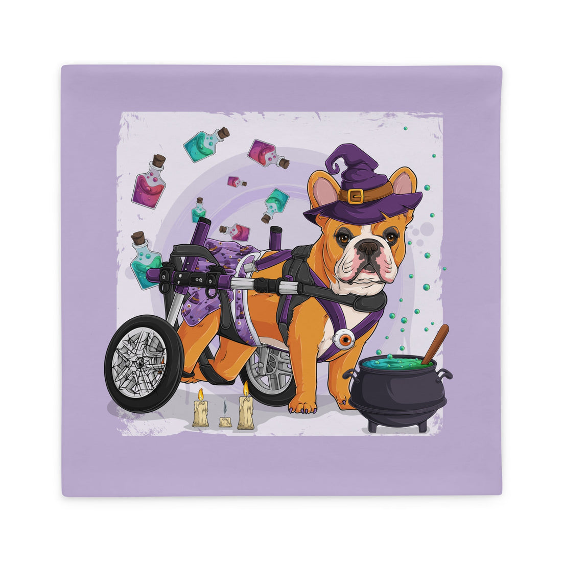 Halloween Potion & Cauldron Pillow Case