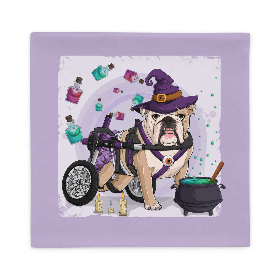 Halloween Potion &amp; Cauldron Pillow Case