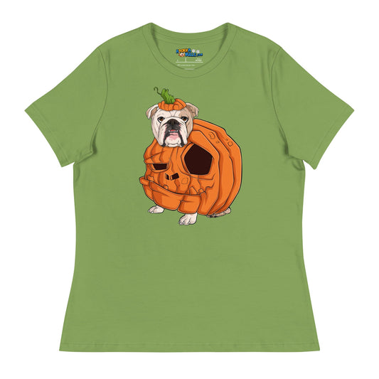 Halloween Pumpkin Women's Relaxed T - Shirt