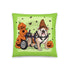 Halloween Pumpkins & Bats Pillow