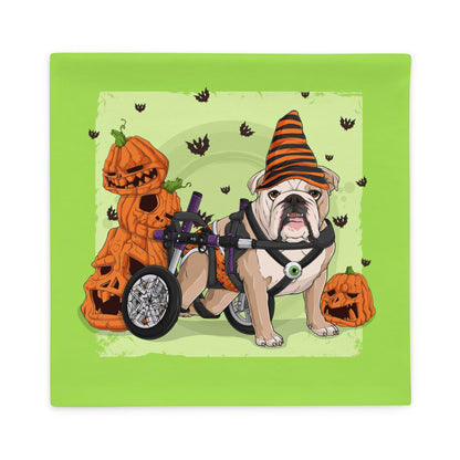 Halloween Pumpkins &amp; Bats Pillow Case