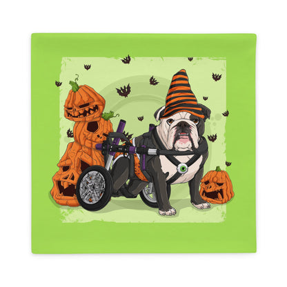 Halloween Pumpkins &amp; Bats Pillow Case