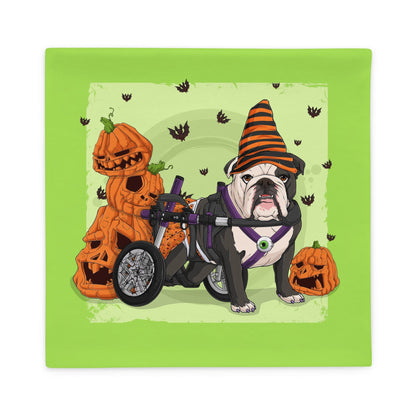 Halloween Pumpkins &amp; Bats Pillow Case