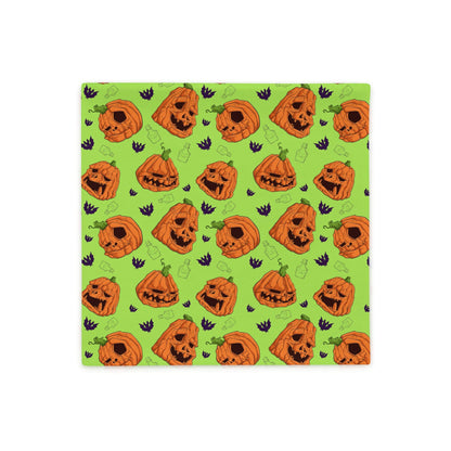 Halloween Pumpkins &amp; Bats Pillow Case