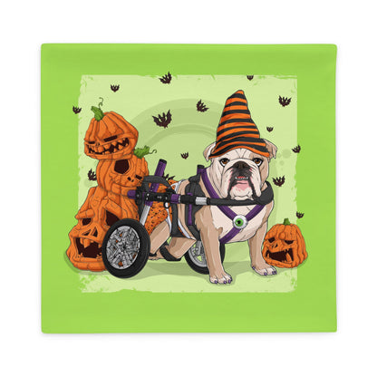 Halloween Pumpkins &amp; Bats Pillow Case