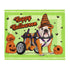 Halloween Pumpkins & Bats Throw Blanket