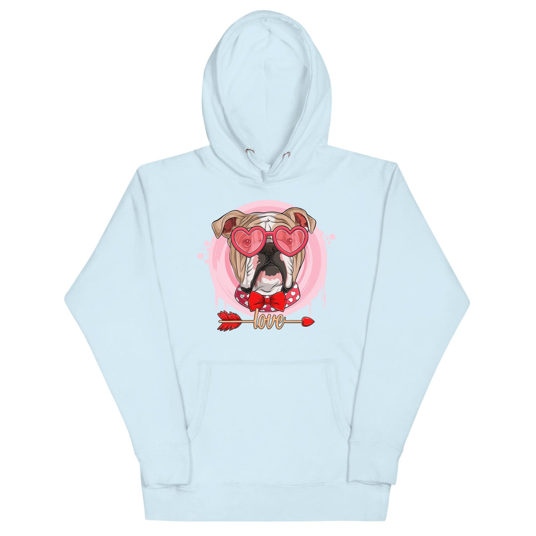 Handsome Fawn & White Colored Male English Bulldog Valentine&