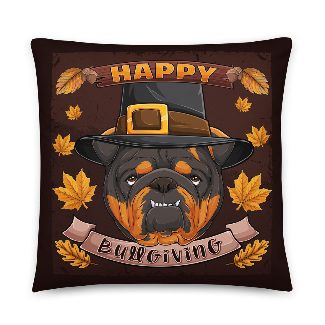 Happy Bullgiving Pillow