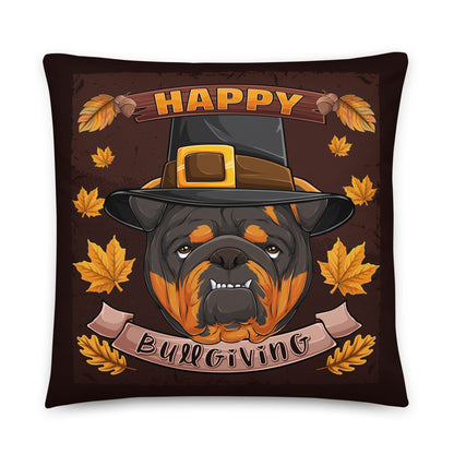 Happy Bullgiving Pillow