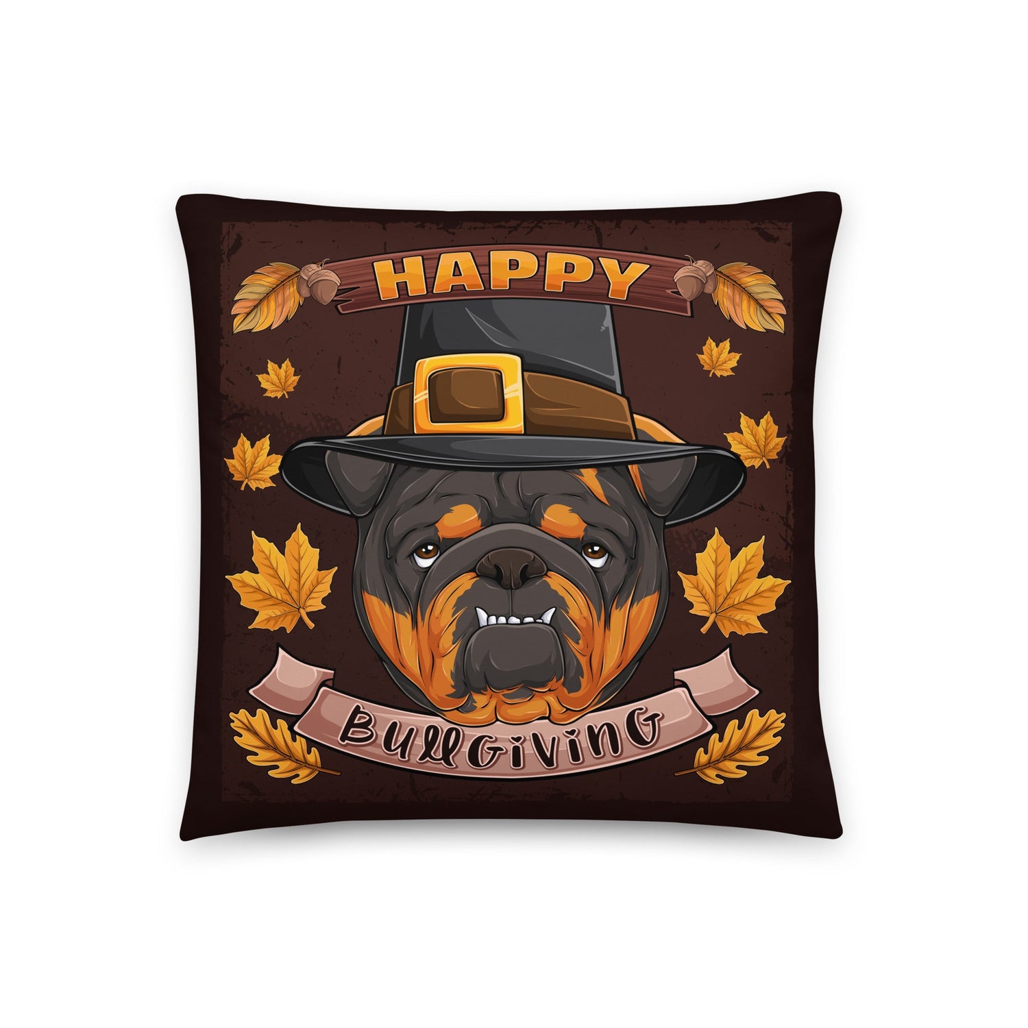 Happy Bullgiving Pillow