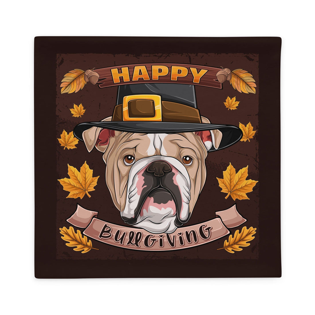 Happy Bullgiving Pillow Case