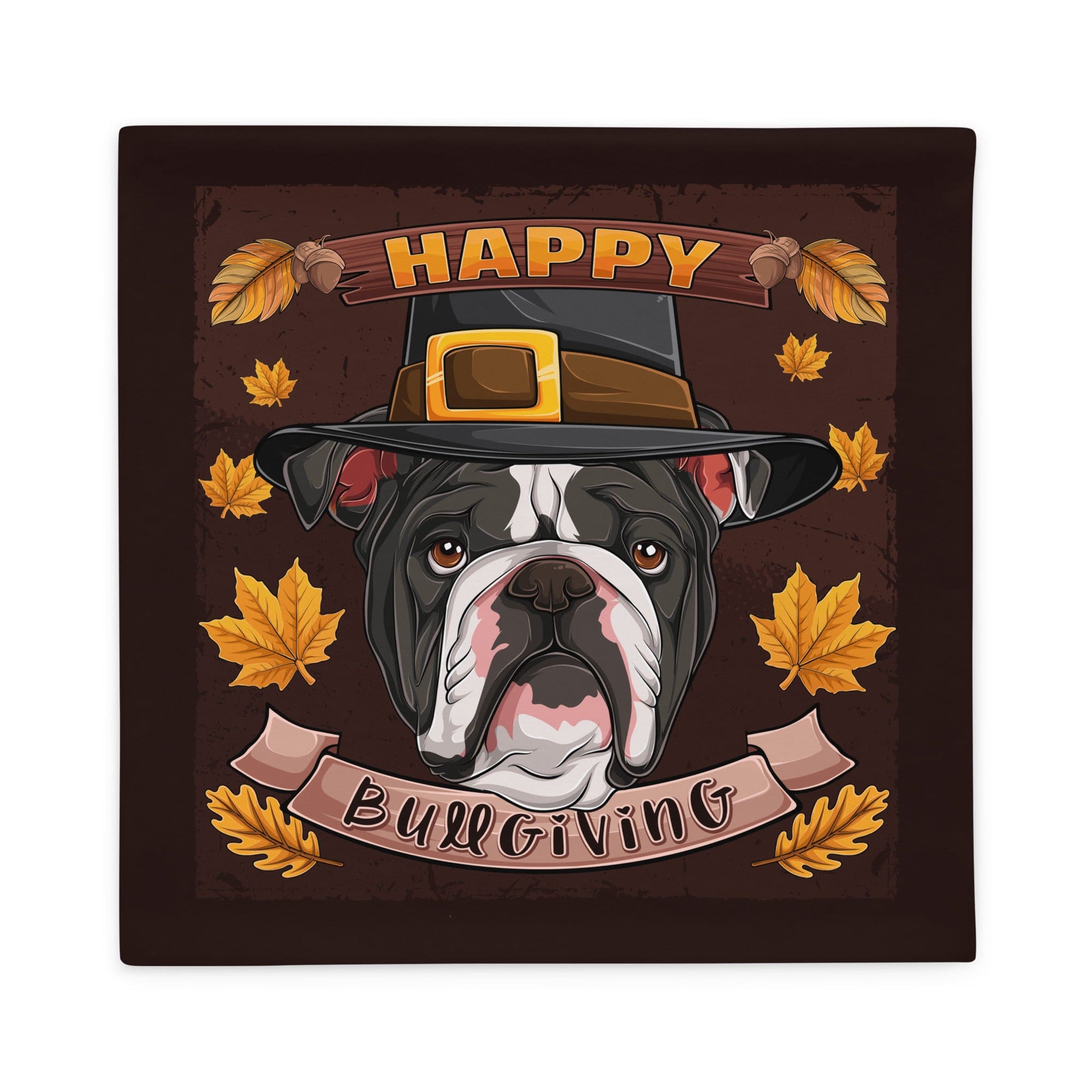 Happy Bullgiving Pillow Case