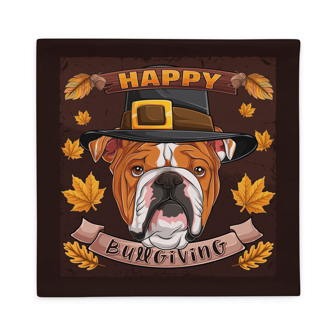 Happy Bullgiving Pillow Case