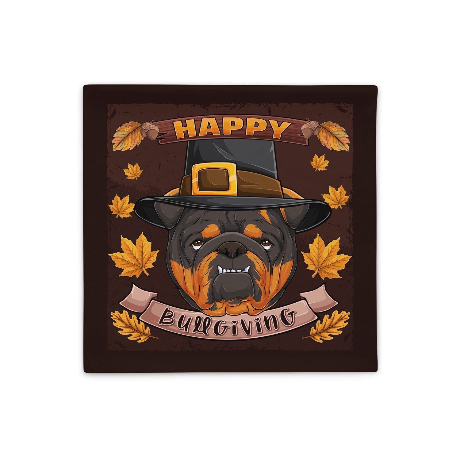 Happy Bullgiving Pillow Case