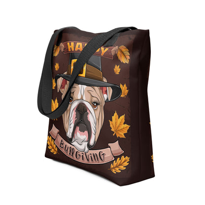 Happy Bullgiving Tote Bag