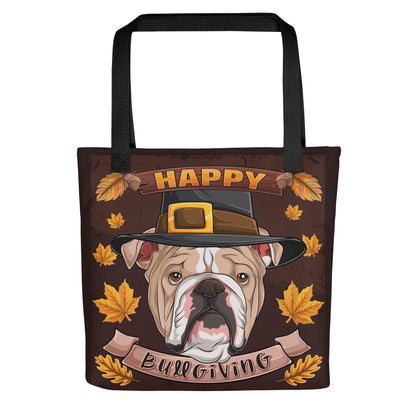 Happy Bullgiving Tote Bag