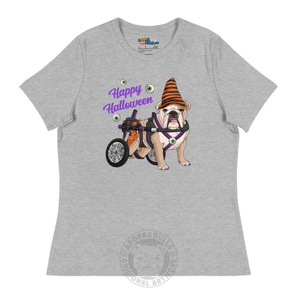 Happy Halloween Pumpkin Wheelchair Women&