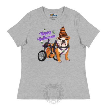 Happy Halloween Pumpkin Wheelchair Women&