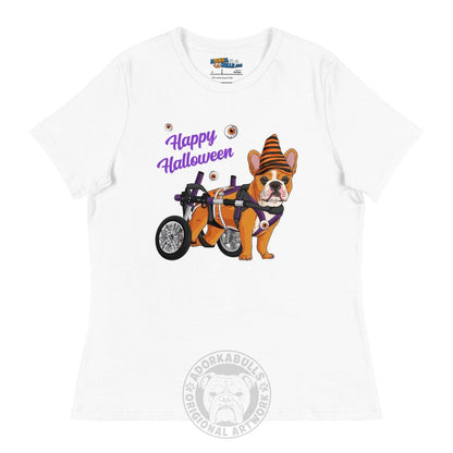 Happy Halloween Pumpkin Wheelchair Women&