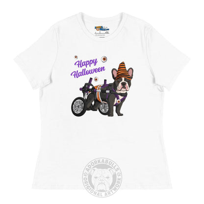 Happy Halloween Pumpkin Wheelchair Women&
