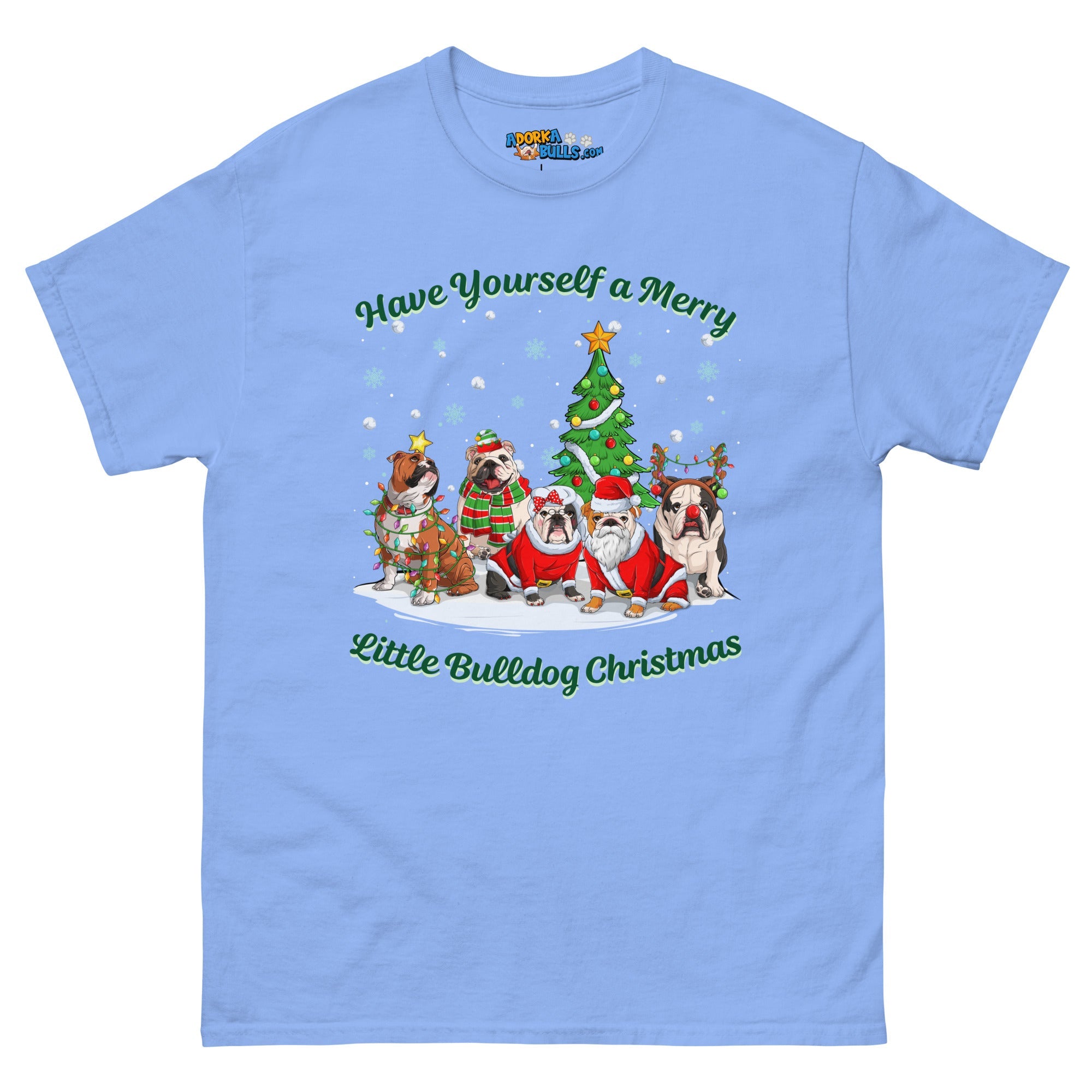 Have Yourself a Merry Little Bulldog Christmas T-Shirt