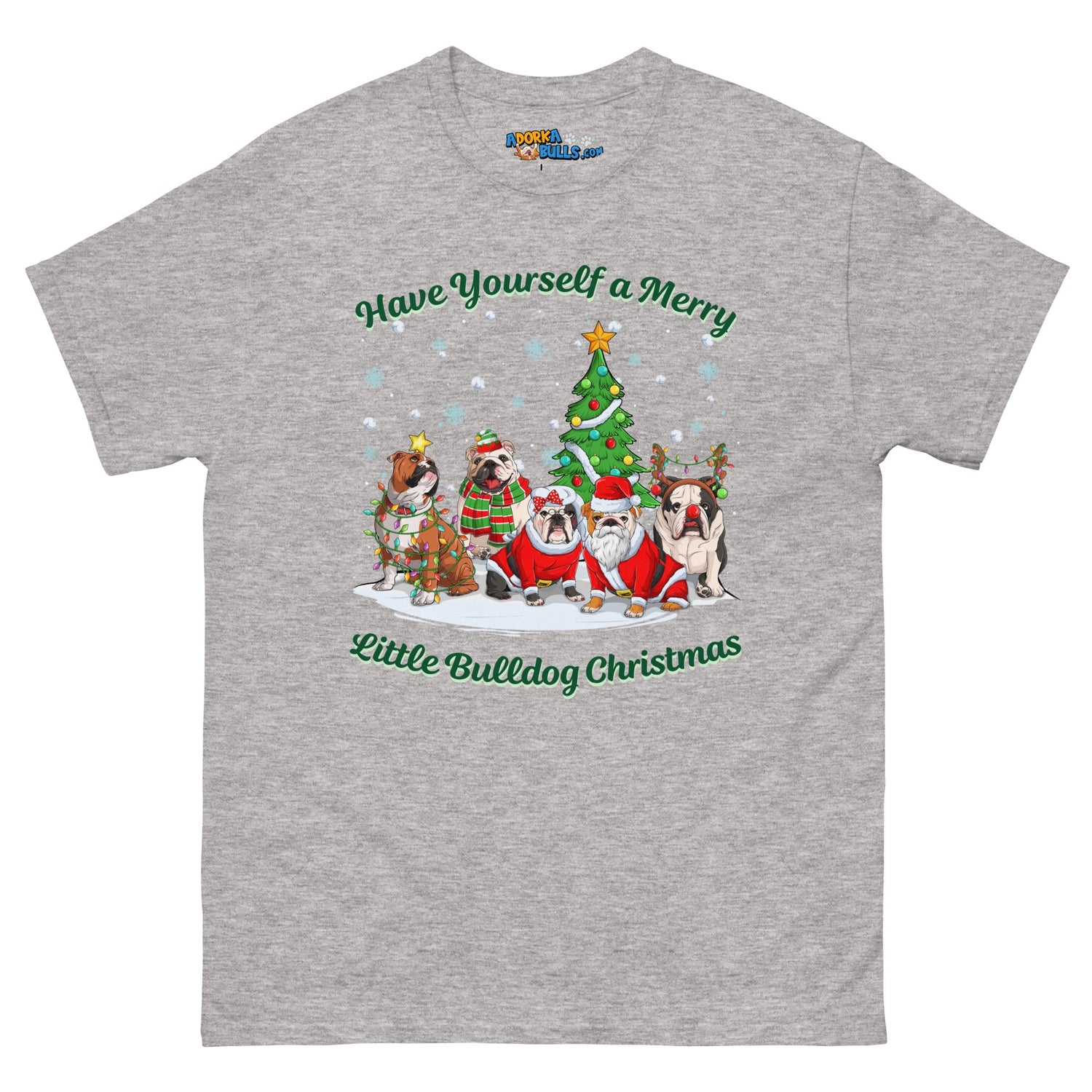 Have Yourself a Merry Little Bulldog Christmas T-Shirt