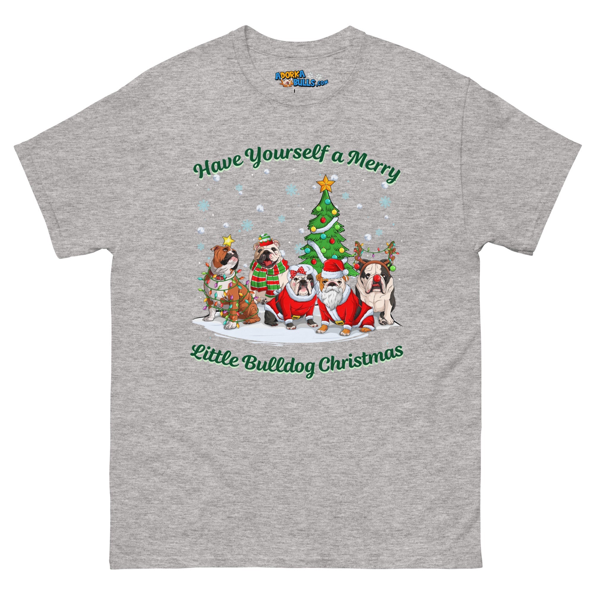Have Yourself a Merry Little Bulldog Christmas T-Shirt