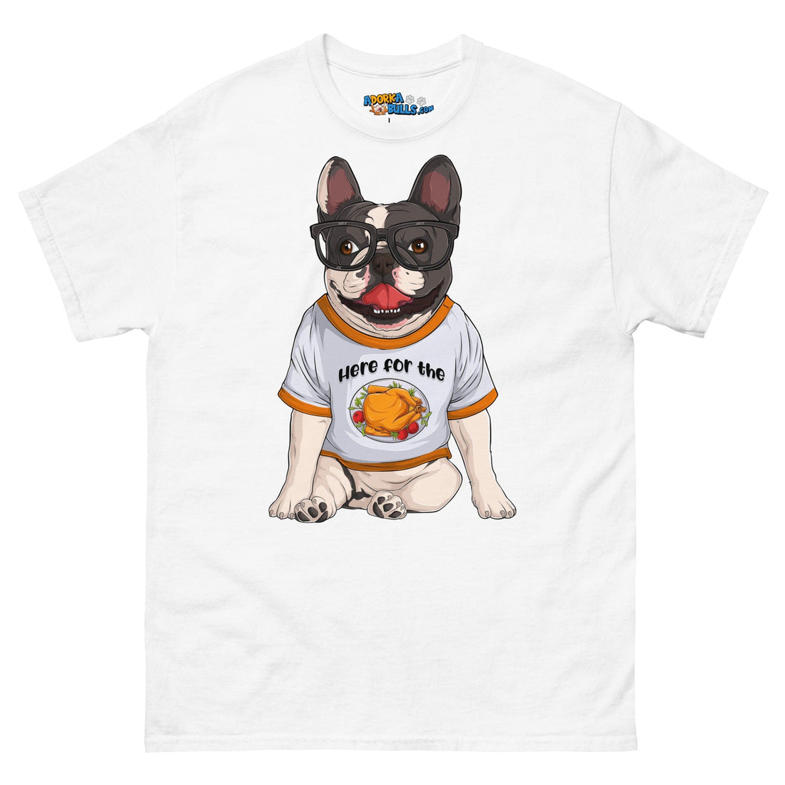 "Here For The Turkey" French Bulldog Men&