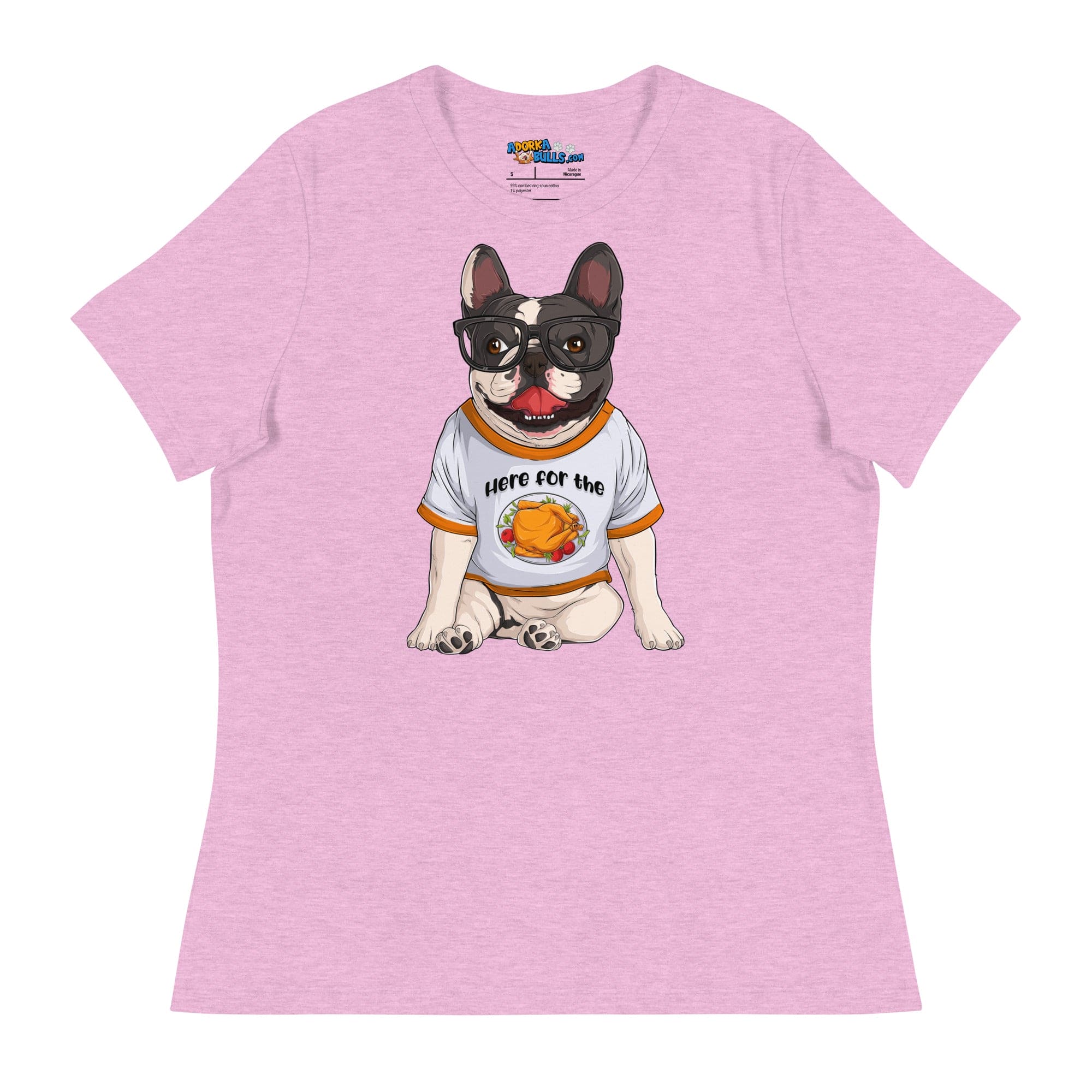 &quot;Here For The Turkey&quot; French Bulldog Women&