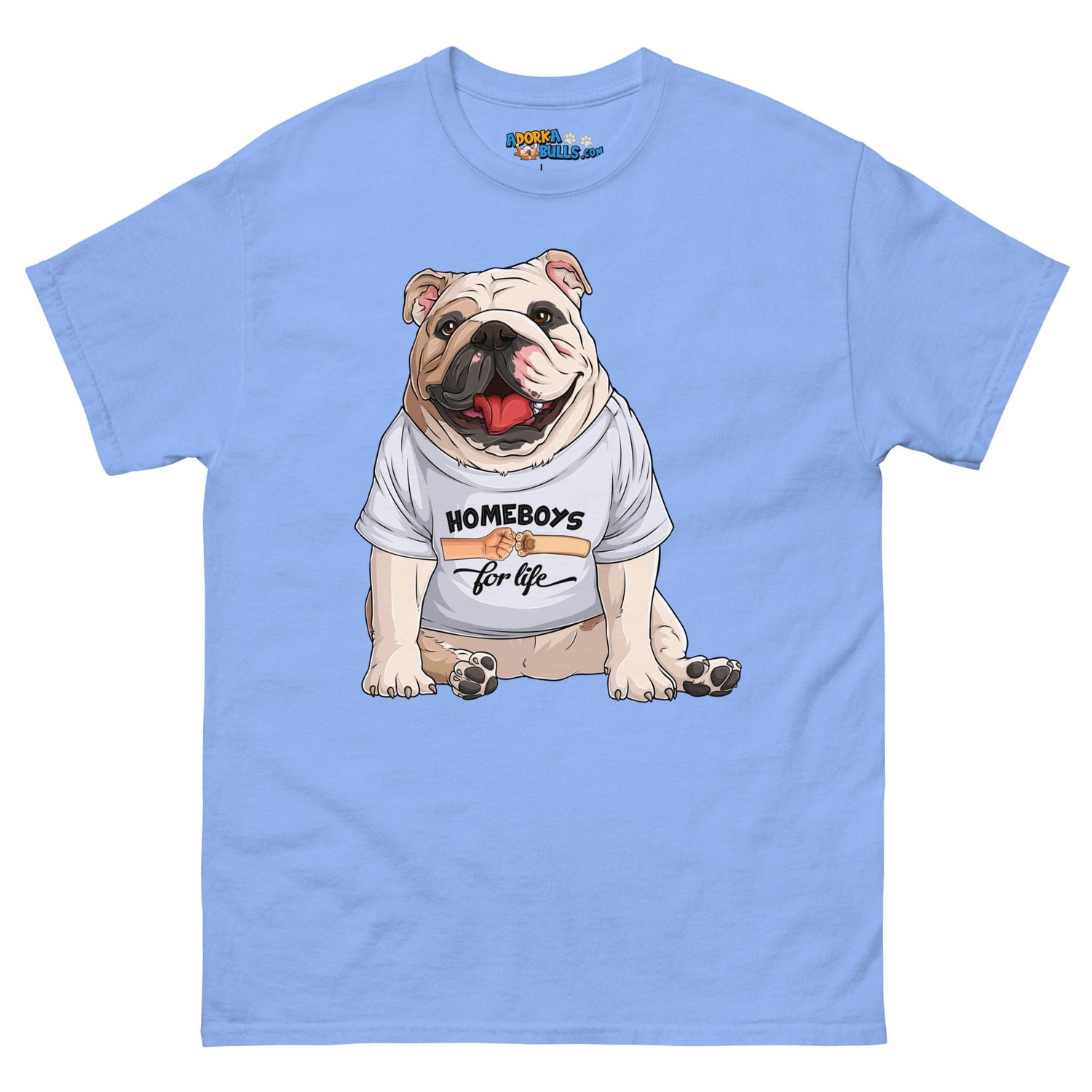 &quot;Homeboys For Life&quot; English Bulldog Men&