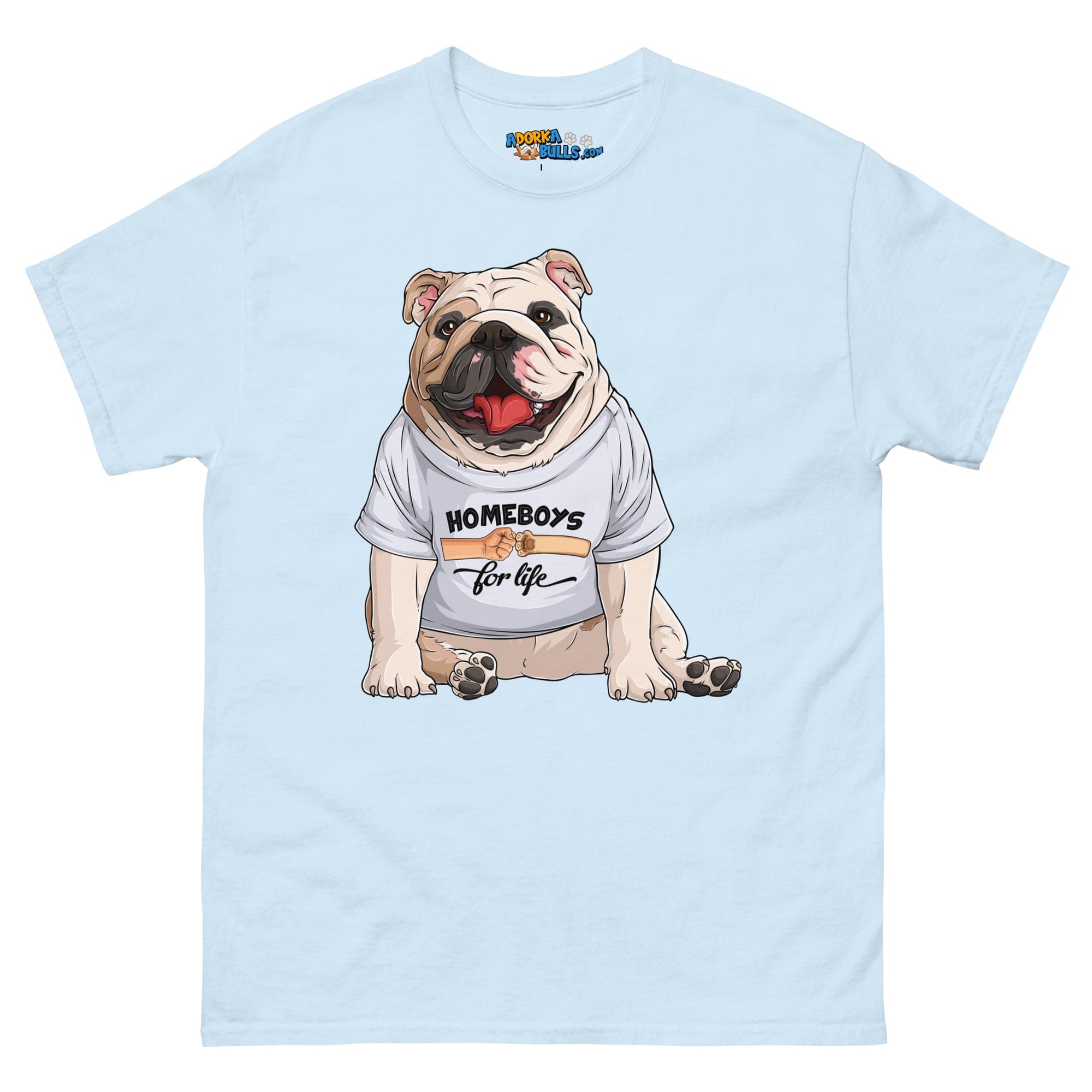 &quot;Homeboys For Life&quot; English Bulldog Men&